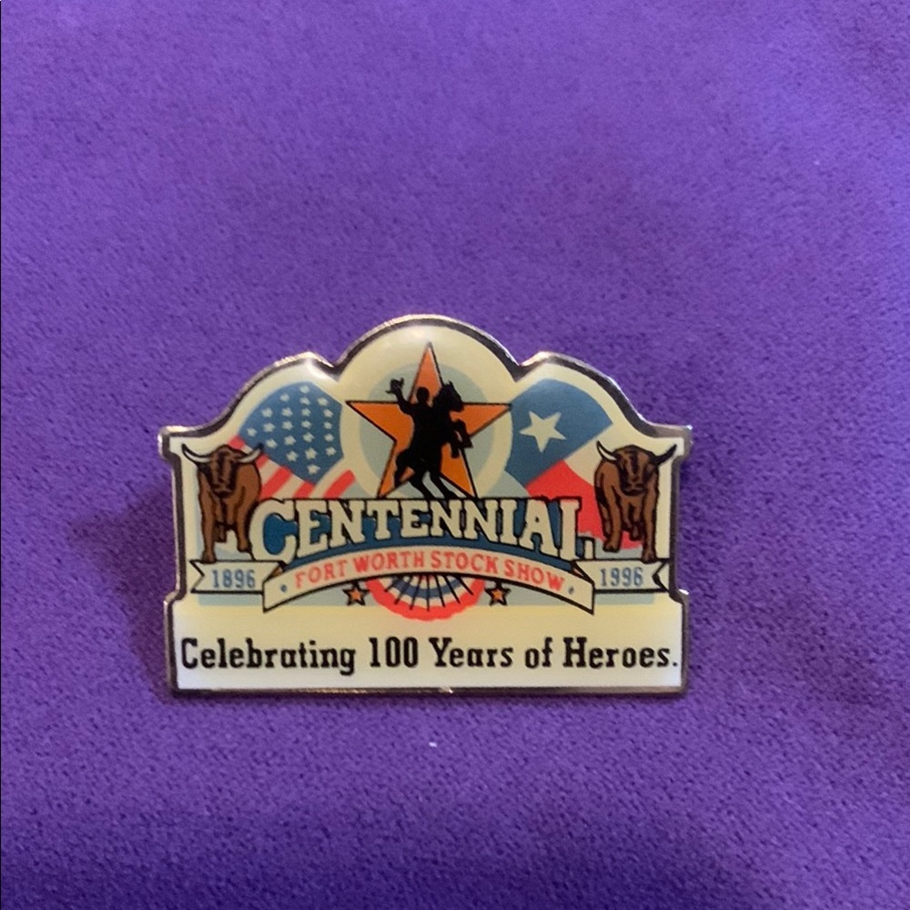 Vintage Centennial Fort Worth Show Pin